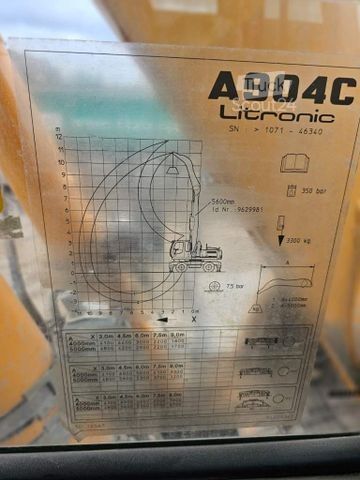 Kolesni bager LIEBHERR A 904-2 C Litronic mit fahrbarer  Kabine, Klima
