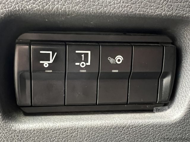 Ladbil med presenning MERCEDES-BENZ Atego 1230 Klima ACC Schlafkabine 7,2m P+P LBW