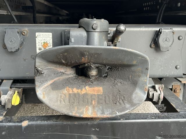 Tovorno vozilo s ravno platformo in ponjavo MERCEDES-BENZ Atego 1230 Klima ACC Schlafkabine 7,2m P+P LBW