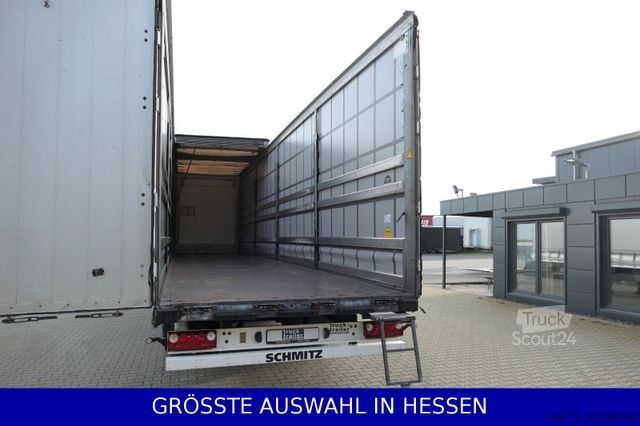 Auflieger mit Pritsche & Plane SCHMITZ CARGOBULL Mega Varios 3,05m Innen neue Plane Lift ¤395.-mt