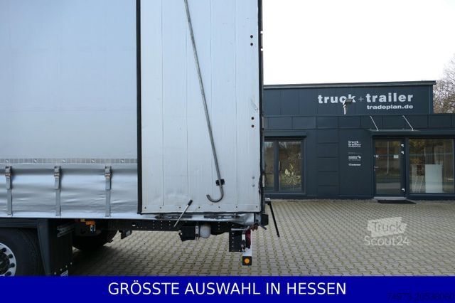 Åben sættevogn med presenning SCHMITZ CARGOBULL Mega Varios 3,05m Innen neue Plane Lift ¤395.-mt