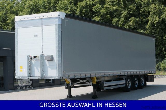 Auflieger mit Pritsche & Plane SCHMITZ CARGOBULL 2 Liftachsen RSAB LED Code XL + Getränke ¤329.-m