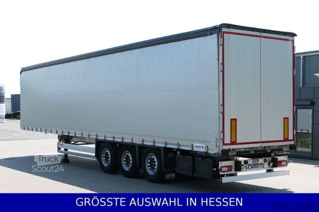 Odprta polprikolica s ponjavo SCHMITZ CARGOBULL 2 Liftachsen RSAB LED Code XL + Getränke ¤329.-m