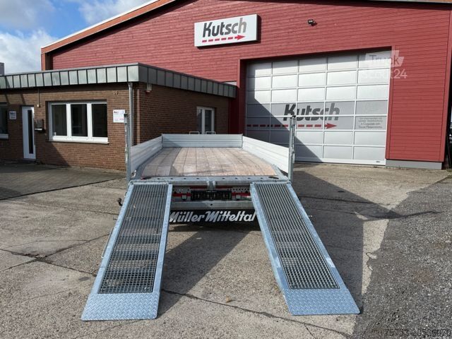 Žemagrindė platforma priekaba MÜLLER-MITTELTAL ETÜ-TA-R 11,9 Tieflader,  LED, Rundum