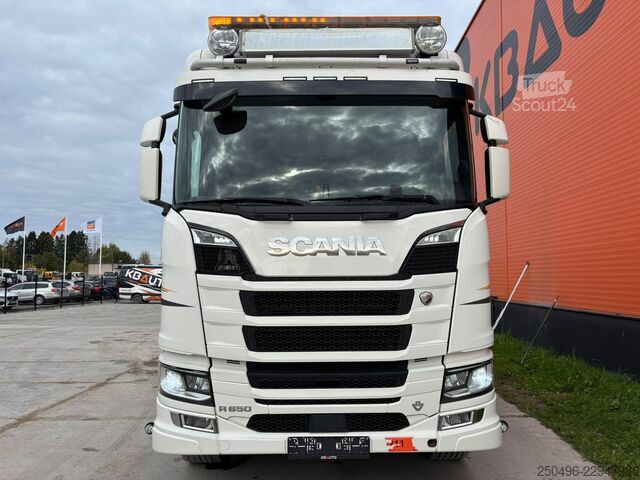 Savivartis Scania R 650 6x4 FULL STEEL / RETARDER / BOX L=4536 mm