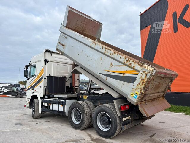 Savivartis Scania R 650 6x4 FULL STEEL / RETARDER / BOX L=4536 mm