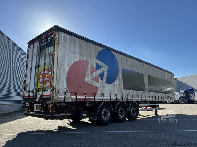 Presenninger, der kan skubbes Hertoghs O3 / Curtainside Trailer / SAF Disk / Loadlift ...