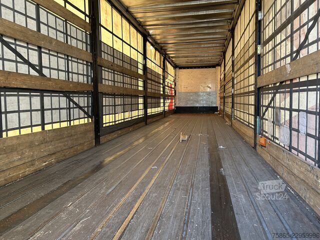 Presenninger, der kan skubbes Hertoghs O3 / Curtainside Trailer / SAF Disk / Loadlift ...