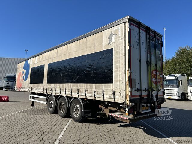 Presenninger, der kan skubbes Hertoghs O3 / Curtainside Trailer / SAF Disk / Loadlift ...