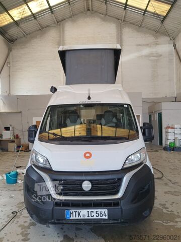 Campingvogn Fiat Ducato Weinsberg Carabus 2023 | Manual | Techo elevable