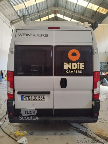 Campingvogn Fiat Ducato Weinsberg Carabus 2023 | Manual | Techo elevable