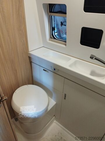 Campingvogn Fiat Ducato Weinsberg Carabus 2023 | Manual | Techo elevable