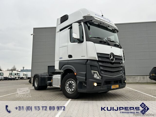 Standard tractor Mercedes-Benz Actros 1845 Gigaspace / Tacho V2 / 371 dkm / Bl...