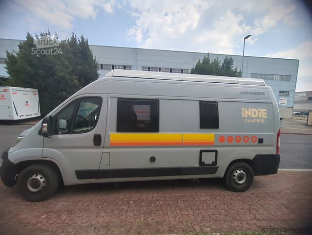 Lakóautó Fiat Ducato Weinsberg Carabus 2023 | Manual | Techo elevable