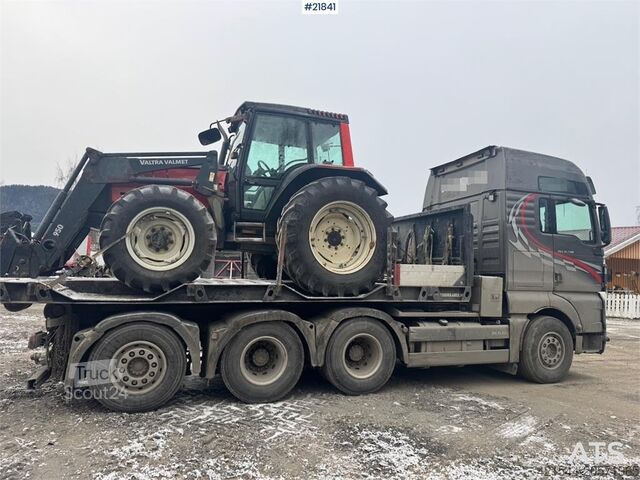 Koukkuvarsijärjestelmä MAN TGX 35.540 Tridem hook truck with crane hydraulics