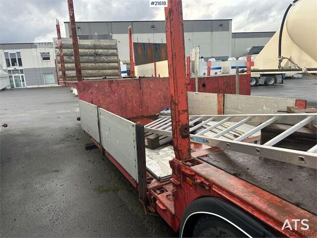 Low loader Vang DC 111 Ts 3 axle well trailer