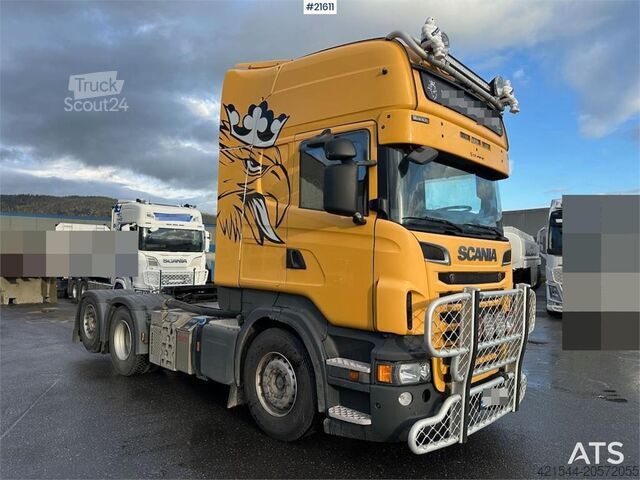 Standartinis-SZM Scania R560 6x2 tractor. WATCH VIDEO.