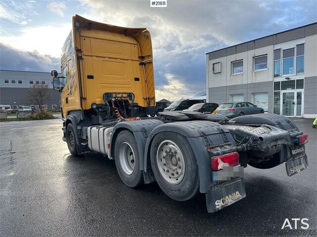 MTS standard Scania R560 6x2 tractor. WATCH VIDEO.