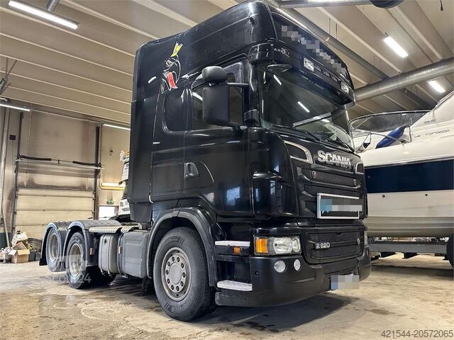 Standard-SZM Scania R620 6x2 tractor unit w/ tipping hydraulics and as