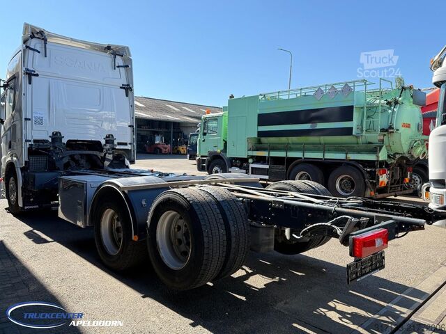 Fahrgestell mit Fahrerhaus Scania R580 V8 NGS 6x2, Retarder, Standclima, Bullbar,...