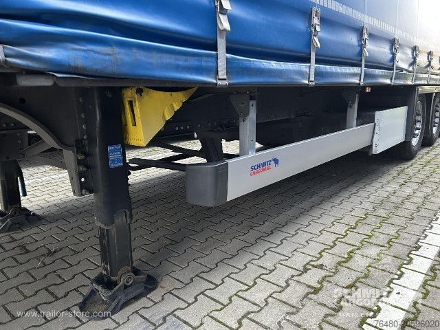 Open semitrailer with tarp Schmitz Cargobull Schiebeplane Mega
