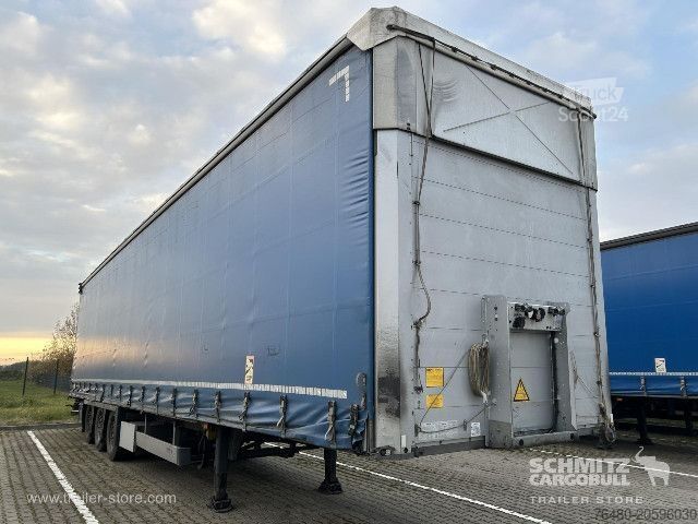 Åben sættevogn med presenning Schmitz Cargobull Schiebeplane Mega