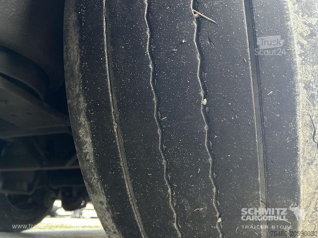 Atvira puspriekabė su tentu Schmitz Cargobull Schiebeplane Mega