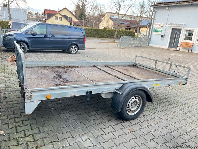 Ρυμουλκούμενο με πλατφόρμα εργασίας PONGRATZ Kipper 1500 kg L 3,65 m B1,9m Nutzlast 1205 kg