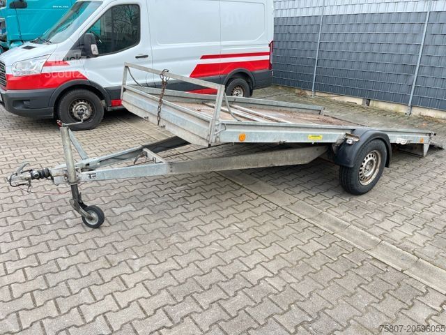 Ρυμουλκούμενο με πλατφόρμα εργασίας PONGRATZ Kipper 1500 kg L 3,65 m B1,9m Nutzlast 1205 kg