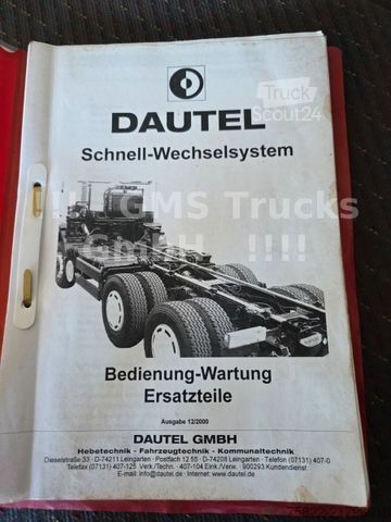 Tovornjak prekucnik MAN FE 460 / 6X4 / Wechsel Kipper BORDMATIK + SZM
