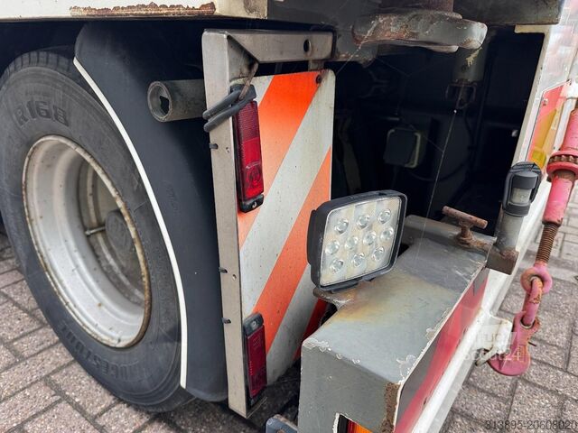 Plattform trailer GS Meppel AV-2800 N, 7.00 Mtr, 20 Ft Twist-locks, Portaal