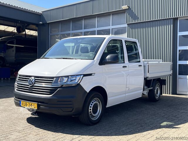 Ladepritsche Volkswagen Transporter 2.0 TDI L2H1 DC Euro 6 Pick up Dubb...