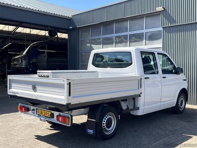 Ladepritsche Volkswagen Transporter 2.0 TDI L2H1 DC Euro 6 Pick up Dubb...