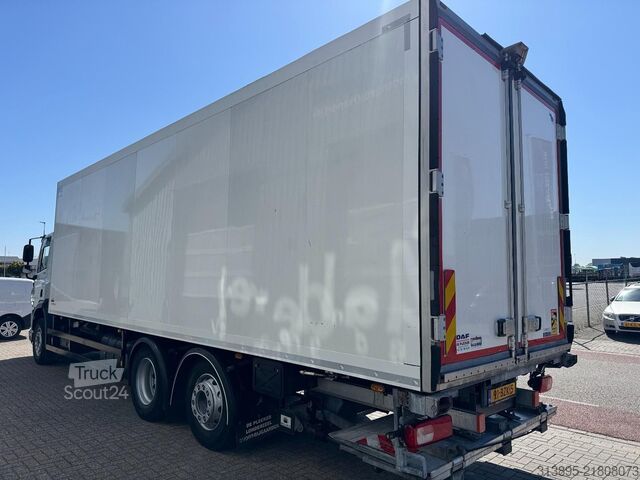 Pārvadājumi saldētavā/saldētavā DAF CF320 FAN 6x2, Schmitz Frigobox, Carrier Supra ...