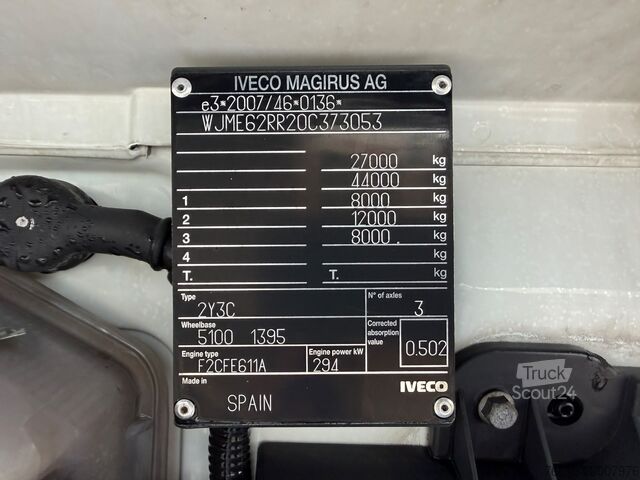 šasija kamiona Iveco STRALIS 260S40