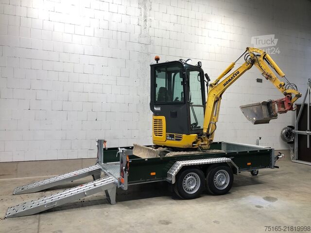 Prevozniki strojev in priklopniki za bagre Rosemeier VE BAT C35.36 grün Maschinentransporter