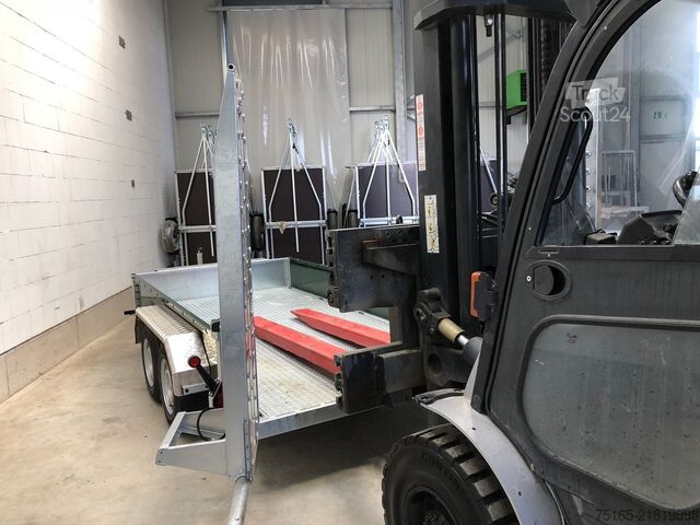 Prevozniki strojev in priklopniki za bagre Rosemeier VE BAT C35.36 grün Maschinentransporter