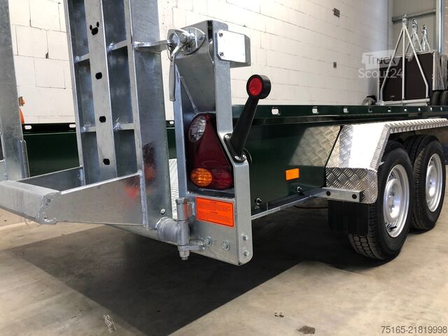 Maschinentransporter und Baggeranhänger Rosemeier VE BAT C35.36 grün Maschinentransporter