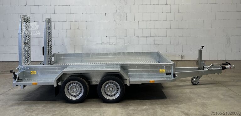 Maschinentransporter und Baggeranhänger Saris Magnum Explorer 3500 Force one Maschinentranspor