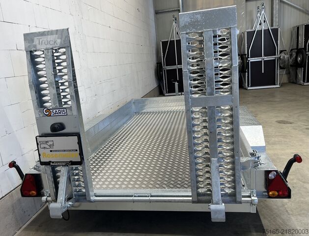 Maschinentransporter und Baggeranhänger Saris Magnum Explorer 3500 Force one Maschinentranspor