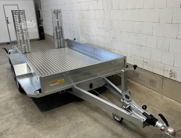 Maschinentransporter und Baggeranhänger Saris Magnum Explorer 3500 Force one Maschinentranspor