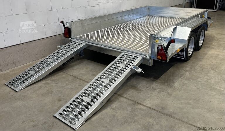 Maschinentransporter und Baggeranhänger Saris Magnum Explorer 3500 Force one Maschinentranspor