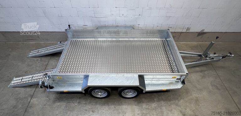 Maschinentransporter und Baggeranhänger Saris Magnum Explorer 3500 Force one Maschinentranspor