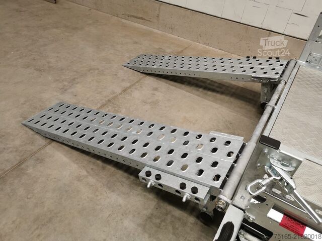 Maschinentransporter und Baggeranhänger Böckmann BT-ST 3016/35 AS BW-Aufsatz Maschinentransporter