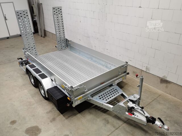 Maschinentransporter und Baggeranhänger Böckmann BT-ST 3016/35 AS BW-Aufsatz Maschinentransporter