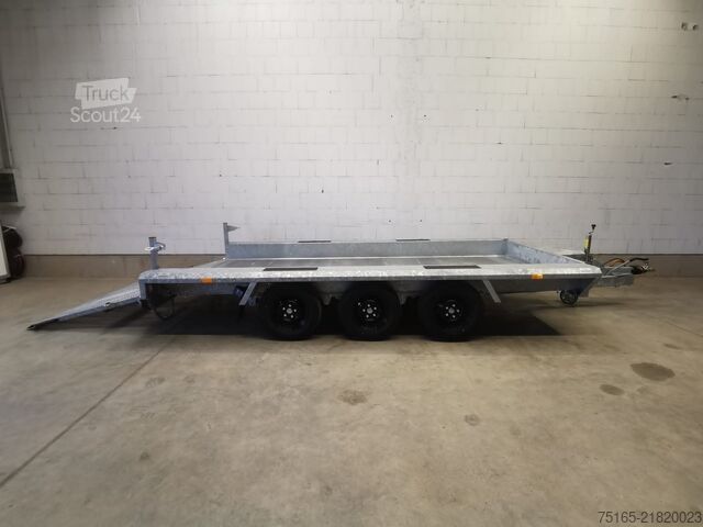 Maschinentransporter und Baggeranhänger HAPERT Indigo LF-3 ALB Maschinentransporter