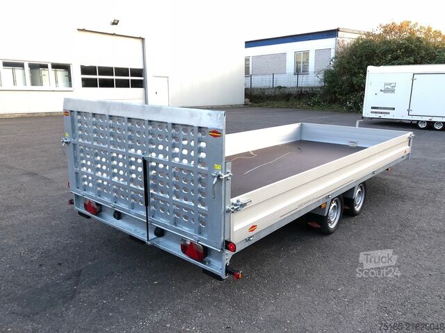 Maschinentransporter und Baggeranhänger Böckmann MH-AL 5020/35 BW Maschinentransporter