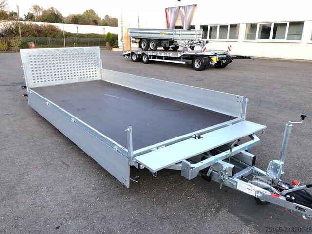 Maschinentransporter und Baggeranhänger Böckmann MH-AL 5020/35 BW Maschinentransporter