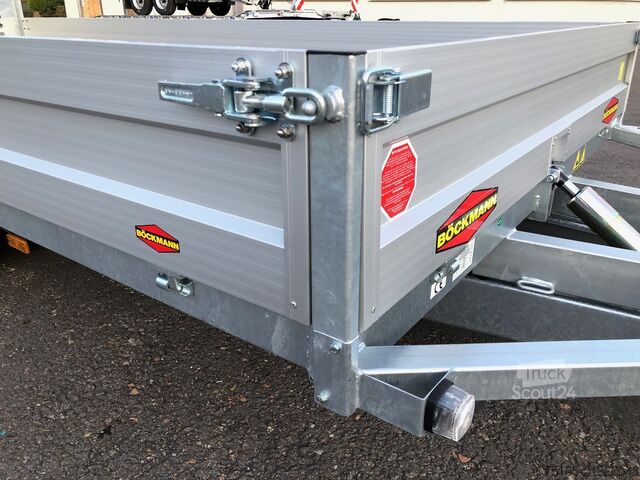 Maschinentransporter und Baggeranhänger Böckmann MH-AL 5020/35 BW Maschinentransporter