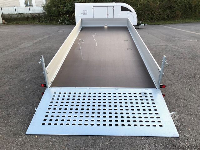 Maschinentransporter und Baggeranhänger Böckmann MH-AL 5020/35 BW Maschinentransporter